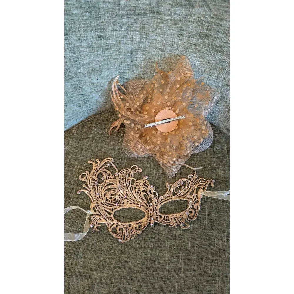 Lace Masquerade Masks for Women - Halloween Elegant Venetian Mask